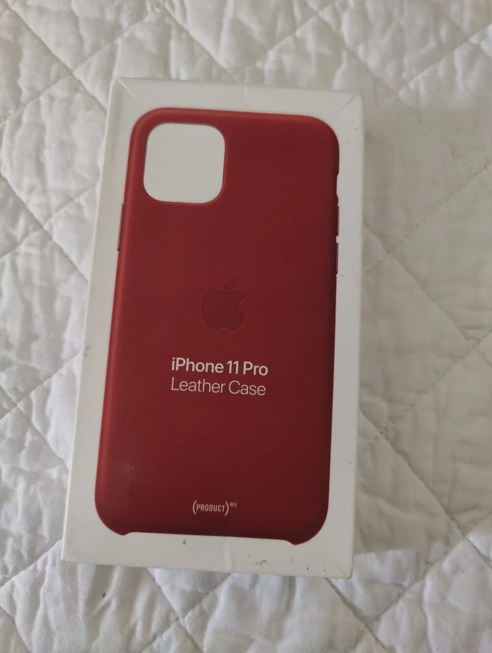 Apple iPhone 11 Pro leather case